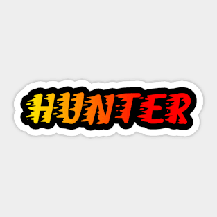 Hunter Sticker